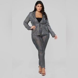 COPY - Sequin Blazer and Pantsuit